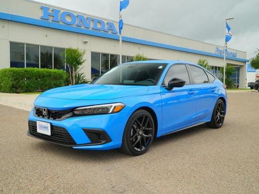 Boost Blue Pearl 2024 Honda Civic Sport