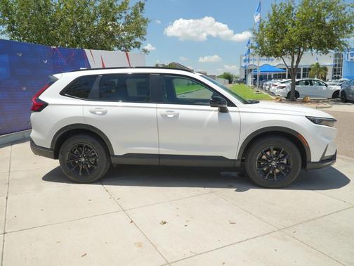 Platinum White Pearl 2026 Honda CR-V Hybrid Sport-L AWD