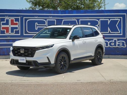 Platinum White Pearl 2026 Honda CR-V Hybrid Sport-L AWD