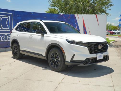 Platinum White Pearl 2026 Honda CR-V Hybrid Sport-L AWD