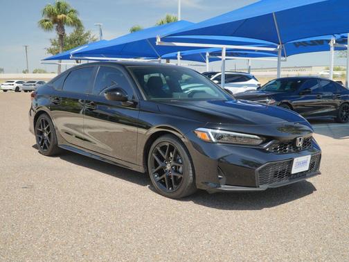 Crystal Black Pearl 2025 Honda Civic Sport