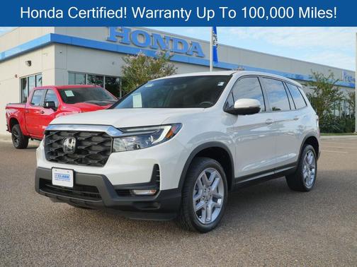 Platinum White Pearl 2025 Honda Passport AWD EX-L