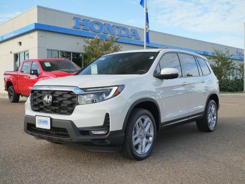 Platinum White Pearl 2025 Honda Passport AWD EX-L