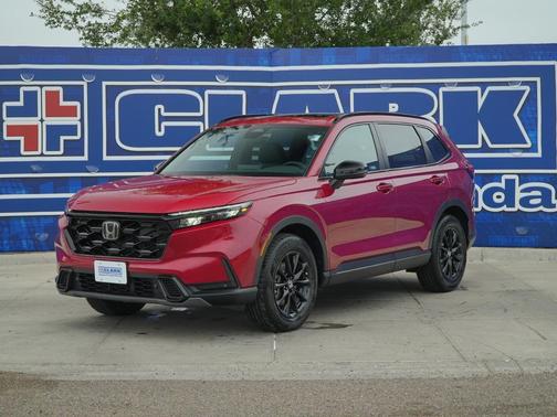 Radiant Red Metallic 2026 Honda CR-V Hybrid Sport-L AWD