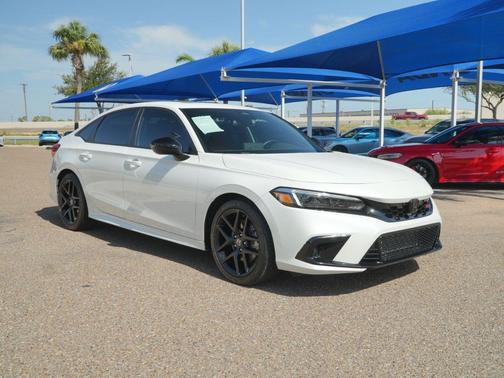 Platinum White Pearl 2024 Honda Civic Si Base