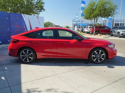 Rallye Red 2026 Honda Civic Hybrid Sport Touring