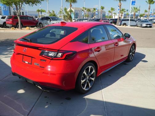 Rallye Red 2026 Honda Civic Hybrid Sport Touring