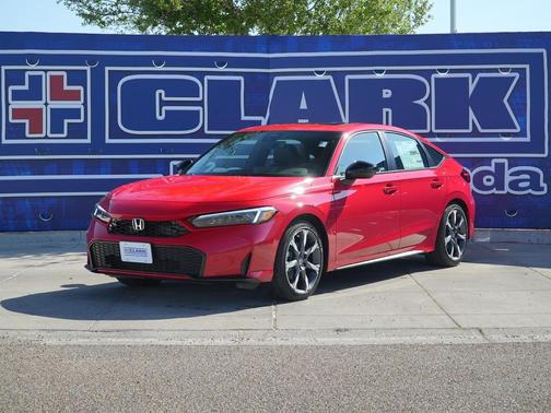 Rallye Red 2026 Honda Civic Hybrid Sport Touring