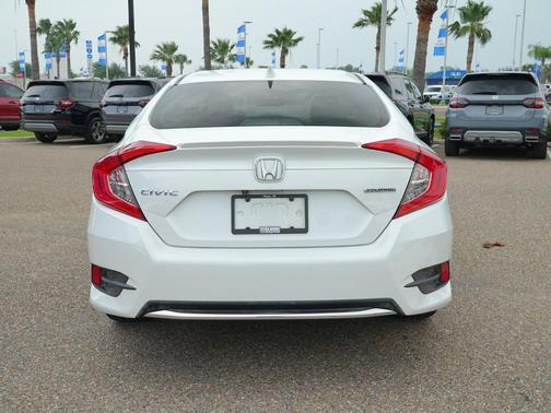 Platinum White Pearl 2019 Honda Civic Touring