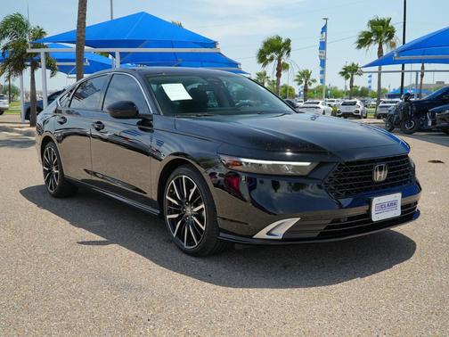 Crystal Black Pearl 2025 Honda Accord Hybrid Touring