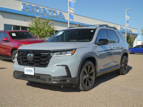 Sonic Gray Pearl 2025 Honda Pilot Black Edition