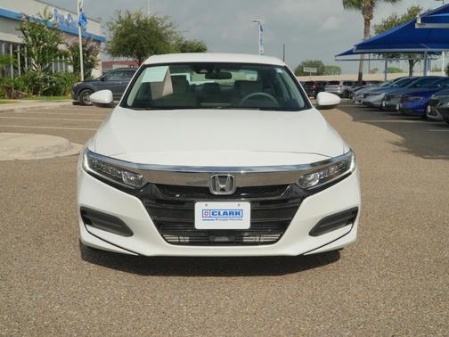 Platinum White Pearl 2020 Honda Accord LX 1.5T