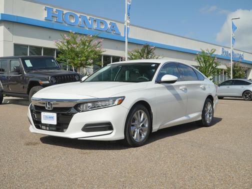 Platinum White Pearl 2020 Honda Accord LX 1.5T