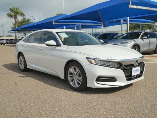 Platinum White Pearl 2020 Honda Accord LX 1.5T