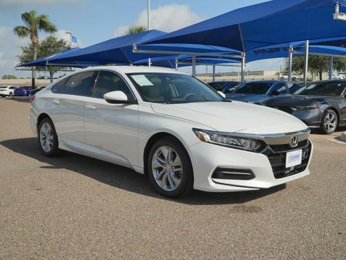 Platinum White Pearl 2020 Honda Accord LX 1.5T