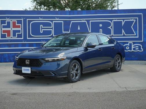 Canyon River Blue Metallic 2026 Honda Accord Hybrid EX-L