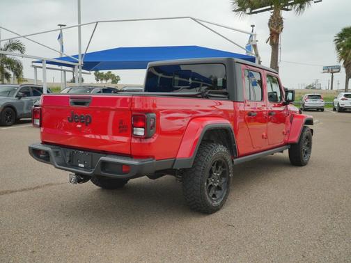 Firecracker Red Clearcoat 2023 Jeep Gladiator Willys 4x4