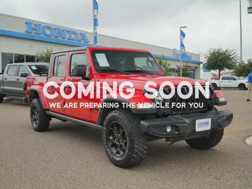 Firecracker Red Clearcoat 2023 Jeep Gladiator Willys 4x4