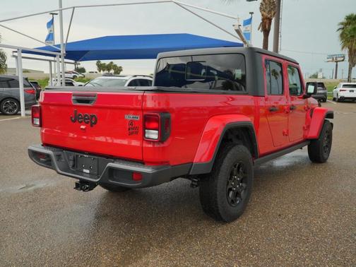 Firecracker Red Clearcoat 2023 Jeep Gladiator Willys 4x4