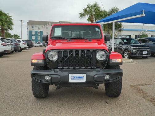 Firecracker Red Clearcoat 2023 Jeep Gladiator Willys 4x4
