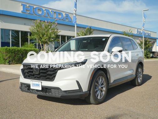 Platinum White Pearl 2024 Honda CR-V EX 2WD
