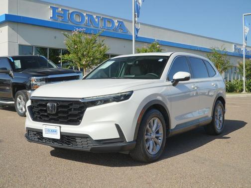 Platinum White Pearl 2024 Honda CR-V EX 2WD