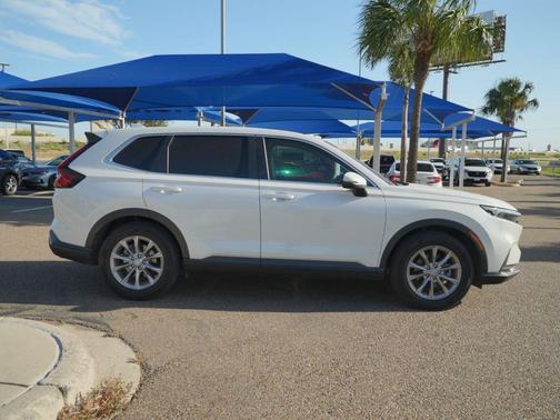 Platinum White Pearl 2024 Honda CR-V EX 2WD
