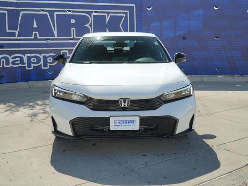 Platinum White Pearl 2026 Honda Civic Sport