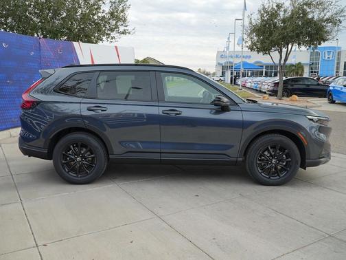 Meteorite Gray Metallic 2026 Honda CR-V Hybrid Sport-L AWD