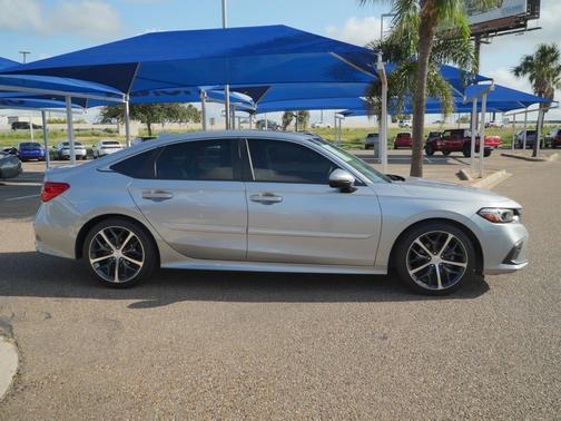 Lunar Silver Metallic 2024 Honda Civic Touring