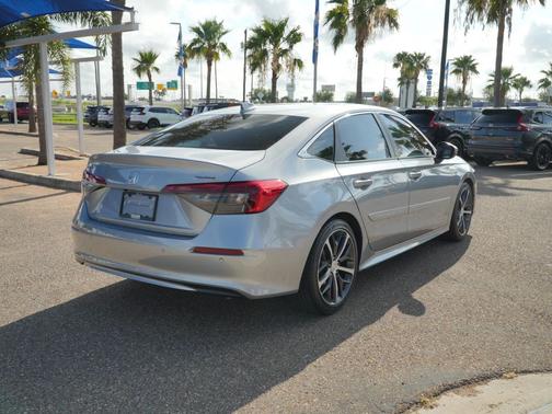 Lunar Silver Metallic 2024 Honda Civic Touring