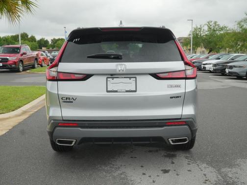 Solar Silver Metallic 2026 Honda CR-V Hybrid Sport-L FWD