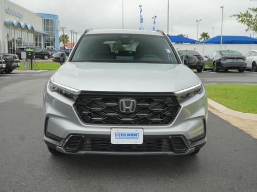 Solar Silver Metallic 2026 Honda CR-V Hybrid Sport-L FWD