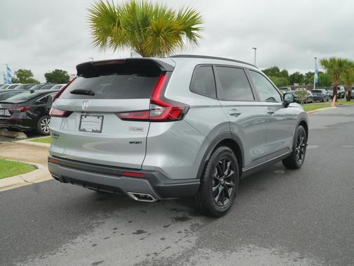 Solar Silver Metallic 2026 Honda CR-V Hybrid Sport-L FWD