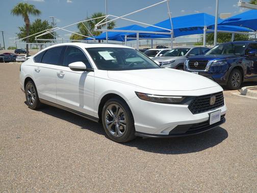Platinum White Pearl 2024 Honda Accord EX