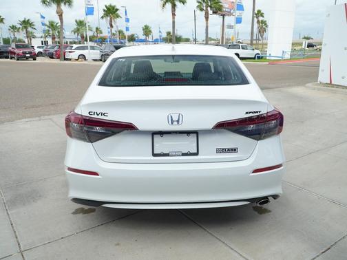 Platinum White Pearl 2026 Honda Civic Sport