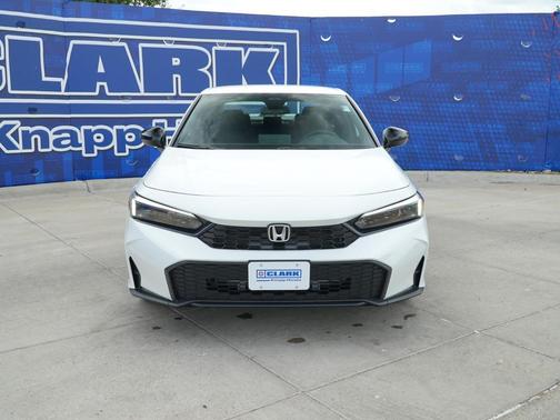 Platinum White Pearl 2026 Honda Civic Sport