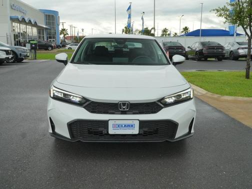 Platinum White Pearl 2026 Honda Civic LX
