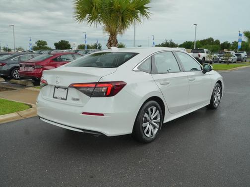 Platinum White Pearl 2026 Honda Civic LX
