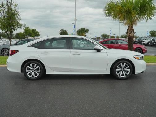 Platinum White Pearl 2026 Honda Civic LX
