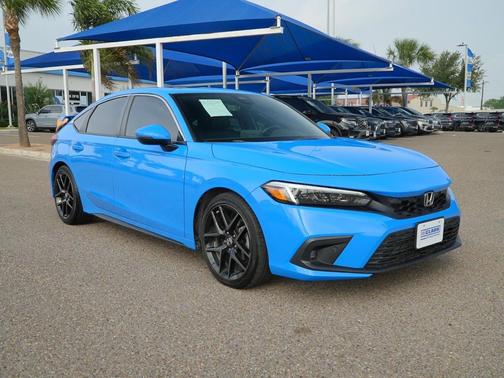 Boost Blue Pearl 2024 Honda Civic Sport Touring