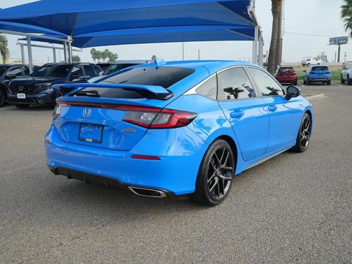 Boost Blue Pearl 2024 Honda Civic Sport Touring