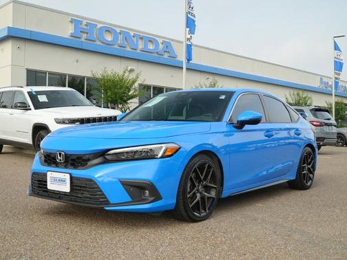 Boost Blue Pearl 2024 Honda Civic Sport Touring