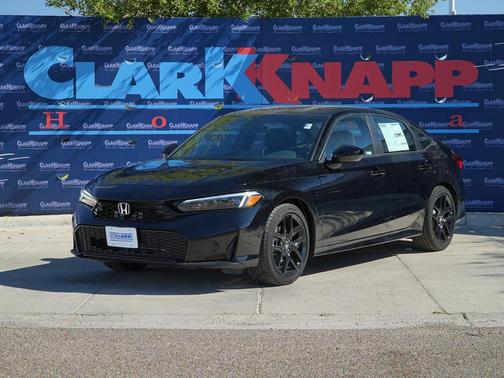 Crystal Black Pearl 2026 Honda Civic Sport
