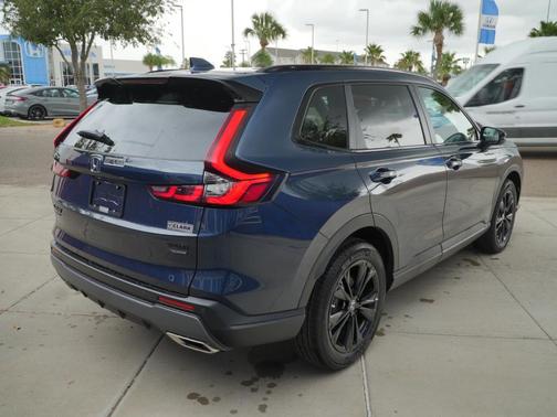 Canyon River Blue Metallic 2026 Honda CR-V Hybrid Sport Touring AWD