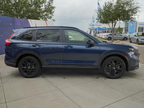 Canyon River Blue Metallic 2026 Honda CR-V Hybrid Sport Touring AWD