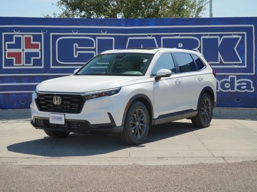 Platinum White Pearl 2026 Honda CR-V EX-L 2WD