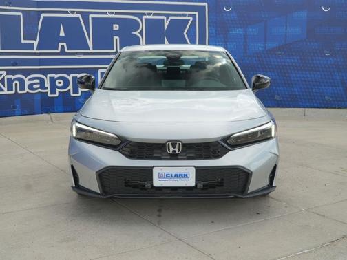 Solar Silver Metallic 2026 Honda Civic Sport