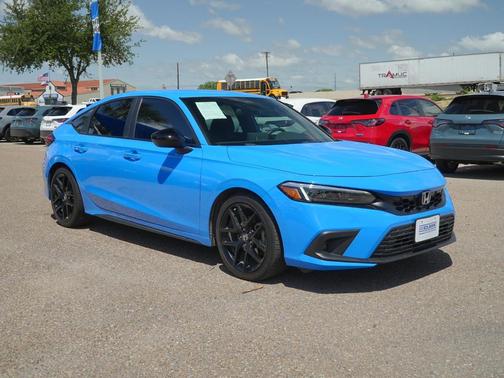 Boost Blue Pearl 2024 Honda Civic Sport