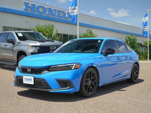 Boost Blue Pearl 2024 Honda Civic Sport